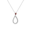 Chopard L'Heure Du Diamant Drop Anhänger mit Halskette - Bild 2