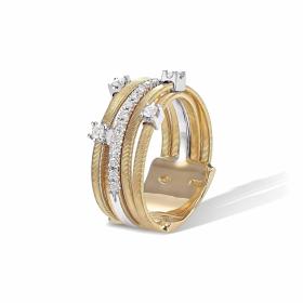 Weißgold, Ringe, Marco Bicego Goa Ring AG270 B2 YW