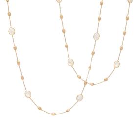 Gelbgold, Halsschmuck, Marco Bicego Siviglia Halskette CB2654 MPW Y