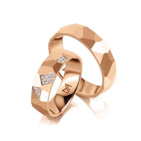 Rotgold, Ringe, Meister Trauringe Individuals 112.9053.01-112.9053.00-R