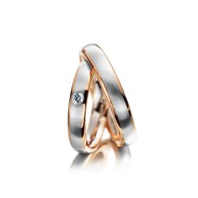 Rotgold, Ringe, Meister Trauringe Classics 112.9911.01/112.9911.00-PR