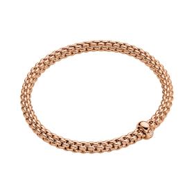 Roségold, Armschmuck, FOPE Flex'it Solo Armband mit weißem Brillanten 01M06BX_BB_R_XRX_0XS