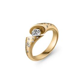 Gelbgold, Ringe, Schaffrath CALLA Diamantring 118_CALLW_70_GW