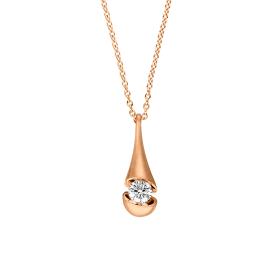 Roségold, Halsschmuck, Schaffrath CALLA Collier 754_CALD3_40_RW