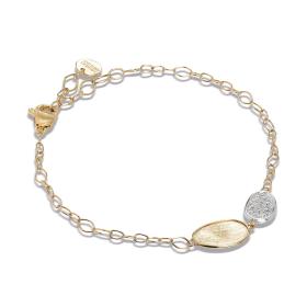 Weißgold, Armschmuck, Marco Bicego Lunaria Armband BB2591 B YW