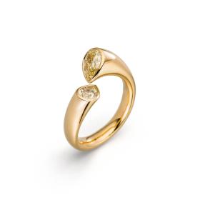 Gelbgold, Ringe, Schaffrath CALLA Designer Ring 118_CALTR_140_GG