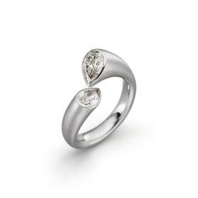 Weißgold, Ringe, Schaffrath CALLA Designer-Ring 218_CALTR_01_WW