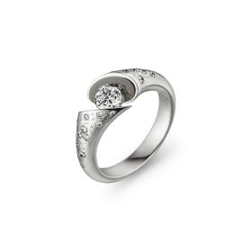 Weißgold, Ringe, Schaffrath CALLA Diamantring 218_CALLW_70_WW