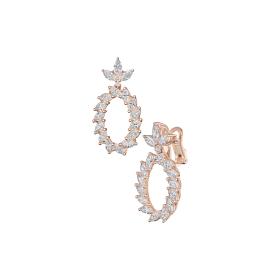 Roségold, Ohrringe, Chopard L'Heure du Diamant Marquise Ohrhänger 84A062-5001