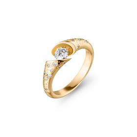 Gelbgold, Ringe, Schaffrath CALLA Diamantring 118_CALLW_40_GW