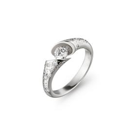 Weißgold, Ringe, Schaffrath CALLA Diamantring 218_CALLW_15_WW