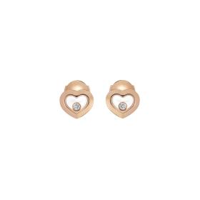 Roségold, Ohrringe, Chopard Happy Diamonds Icons Ohrstecker 83A054-5001