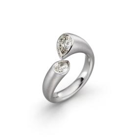 Weißgold, Ringe, Schaffrath CALLA Designer Ring 218_CALTR_140_WW