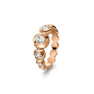 Ringe, Roségold, Schaffrath CALLA Diamantring