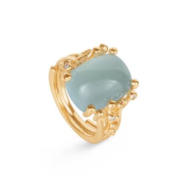 Ringe, Gelbgold, Ole Lynggaard Copenhagen BoHo Ring Medium