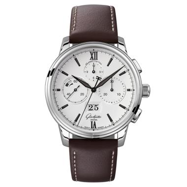 Unisex, Automatik, Glashütte Original Senator Chronograph 
Panoramadatum