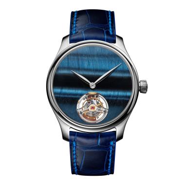 Unisex, Automatik, H. Moser & Cie Endeavour Tourbillon Concept Tiger's Eye