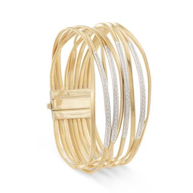 Armschmuck, Weißgold, Marco Bicego Marrakech Armband