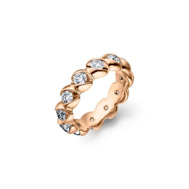 Ringe, Roségold, Schaffrath CALLA Diamantring