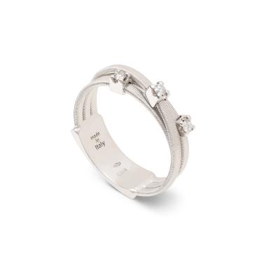 Ringe, Weißgold, Marco Bicego Goa Ring 