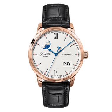 Unisex, Automatik, Glashütte Original Senator Excellence 
Panoramadatum Mondphase