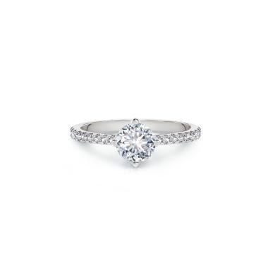 Ringe, Platin, Forevermark Forevermark Setting Pavé Ring