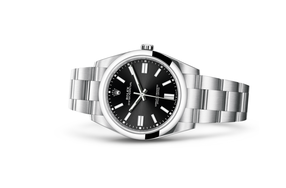 Rolex Oyster Perpetual In Edelstahl Oystersteel, M124300-0002 ...